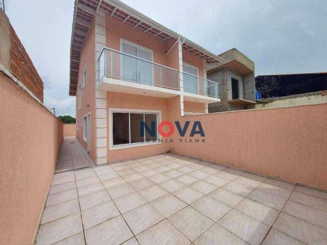 Casa à venda, 100 m² por R$ 595.000,00 - Ana Cristina II - Jandira/SP