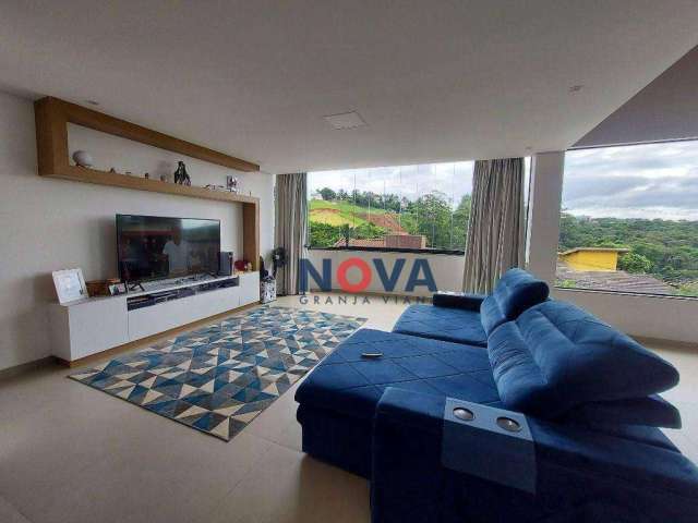 Casa com 3 suítes à venda, 350 m² por R$ 1.360.000 - Nova Paulista - Jandira/SP