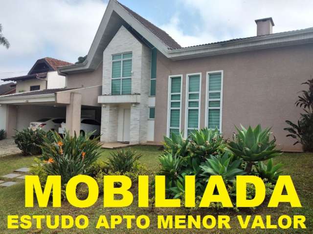 Casa MOBILIADA com PISCINA 452 m² por R$ 2.500.000,00 Estudo troca menor valor-Cascatinha/ Santa Felicidade - Curitiba/PR