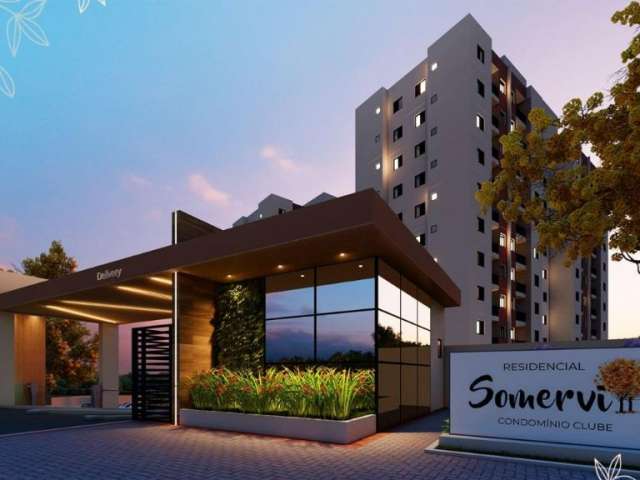 Apartamentos 2 dormitórios lançamento na planta Residencial Somerville Indaiatuba