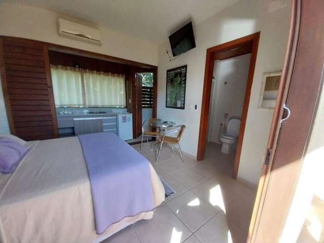 Apartamento com 1 quarto para alugar na Servidão dos Anjos e Arcanjos, 9, São João do Rio Vermelho, Florianópolis, 35 m2 por R$ 2.200