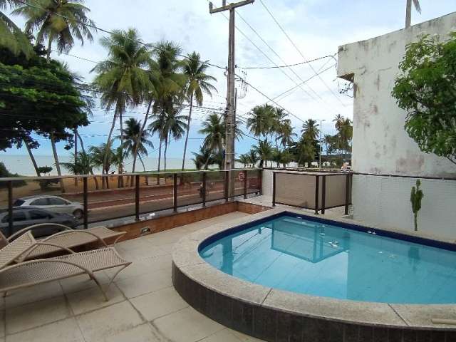 Alugo apartamento à beira mar de Cabo Branco