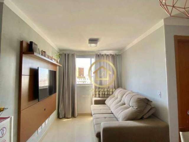 Apartamento 2 dormitórios, 1 vaga, 44 m² - venda por R$ 359.900 ou aluguel por R$ 3.200/mês - Jardim Íris