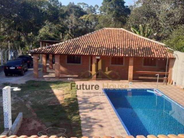 Chácara com 5 dormitórios à venda, 4500 m² por R$ 400.000 - Bairro Do Carmo (Canguera) - São Roque/SP