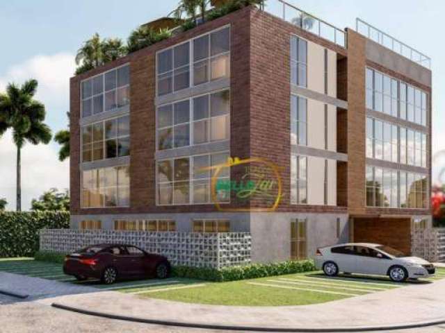 Flat com 1 dormitório à venda, 22 m² por R$ 219.051,00 - Carneiros - Tamandaré/PE