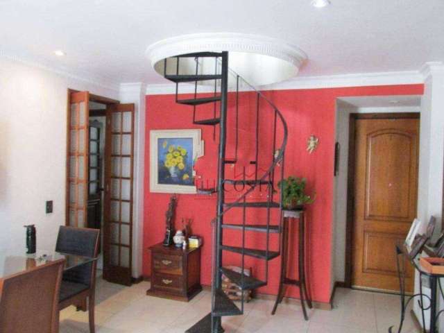 Cobertura com 3 dormitórios à venda, 202 m² por R$ 1.150.000 - Icaraí - Niterói. Estuda Permuta por Apto de 2 ou 3 quartos de menor valor em Icaraí.