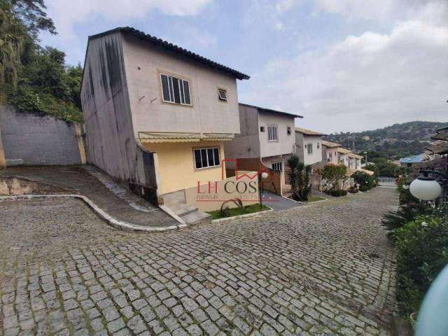 Casa em condomínio em Pendotiba com 3 dormitórios sendo 1 suíte. 2 vagas  à venda, 93 m² por R$ 410.000 - Badu - Niterói/RJ