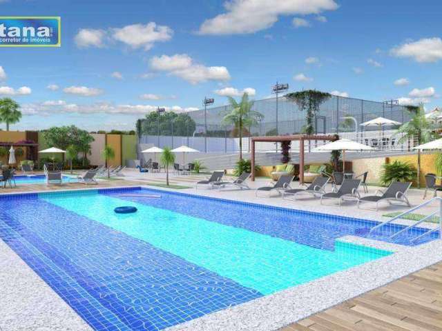 Apartamento com 1 dormitório à venda, 44 m² por R$ 300.000,00 - Parque Jardim Brasil - Caldas Novas/GO