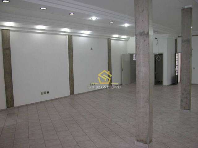 Salão para alugar, 167 m² por R$ 6.207,00/mês - Vila Bissoto - Valinhos/SP