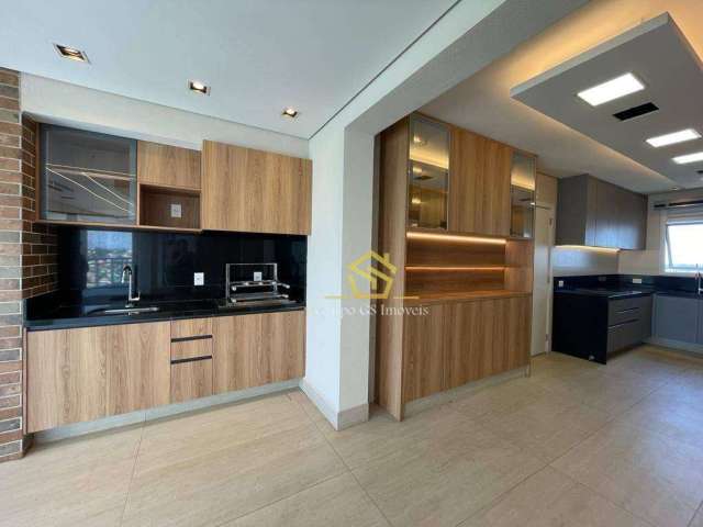 Apartamento com 2 dormitórios para alugar, 185 m² por R$ 12.800,00/mês - Jardim Paiquerê - Valinhos/SP