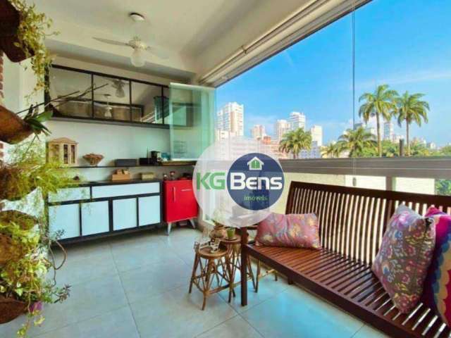 Apartamento com 2 quartos, 70 m², a venda por R$ 850.000 – Condomínio Emirado – Boqueirão – Santos/SP