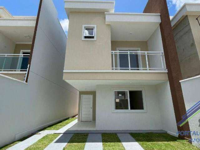 Casa com 4 dormitórios à venda, 127 m² por R$ 506.000,00 - Centro - Eusébio/CE
