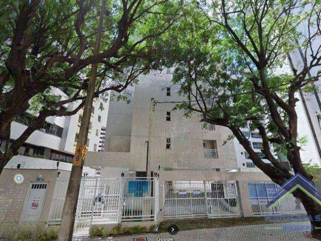 Apartamento com 1 dormitório à venda, 33 m² por R$ 420.000,00 - Meireles - Fortaleza/CE