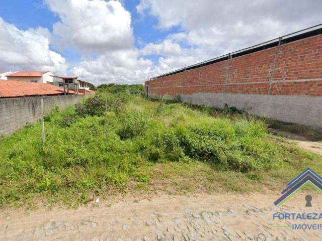 Terreno à venda, 1000 m² por R$ 400.000,00 - Encantada - Eusébio/CE