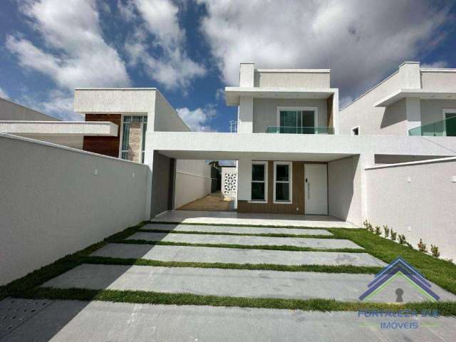 Casa com 4 dormitórios à venda, 159 m² por R$ 750.000,00 - Tamatanduba - Eusébio/CE