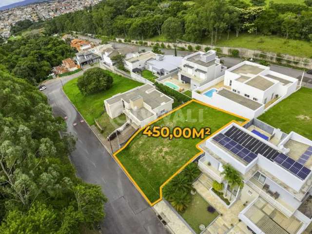 Terreno em condomínio fechado à venda na Avenida Maria Thereza da Costa Naufal, Condomínio Itatiba Country, Itatiba, 450 m2 por R$ 315.000