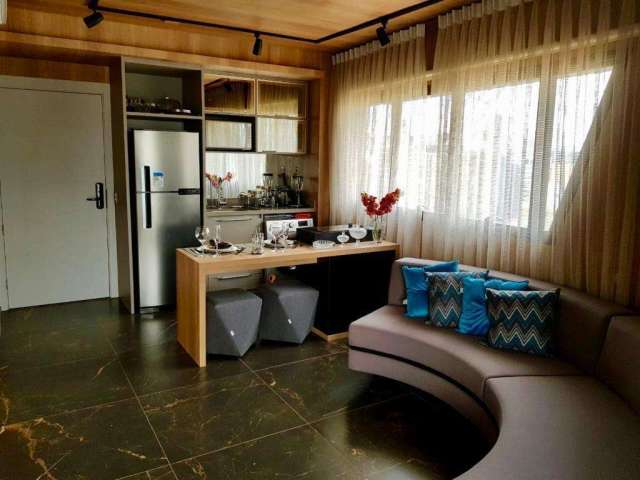 Apartamento com 1 dormitório para alugar, 46 m² por R$ 6.345,00/mês - Vila Olímpia - São Paulo/SP