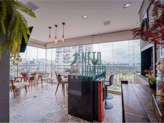 Apartamento com 3 dormitórios à venda, 85 m² por R$ 892.000,00 - Santo Amaro - São Paulo/SP