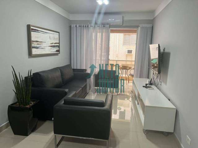 Apartamento com 2 dormitórios para alugar, 85 m² por R$ 650,00/dia - Jardim Três Marias - Guarujá/SP