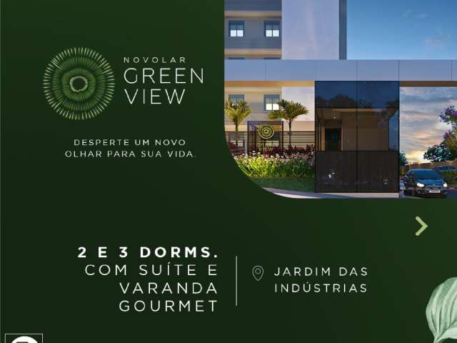 Apartamento - Jardim das Indústrias - São José dos Campos - Green View 2 a 3 Dormitórios - 54m² e 66m²
