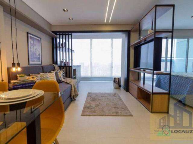 Kitnet com 1 dormitório para alugar, 35 m² por R$ 7.480,00/mês - Butantã - São Paulo/SP