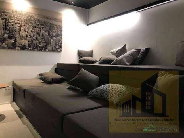 Apartamento com 1 dormitório para alugar, 28 m² por R$ 2.274,43/mês - Bom Retiro - São Paulo/SP