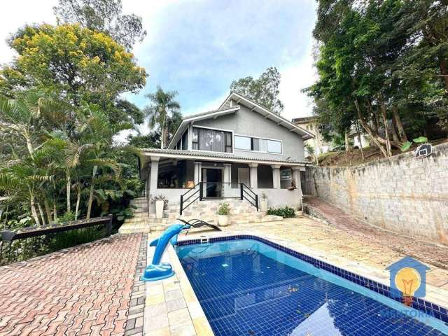 Casa com 4 dormitórios, 600 m² - venda por R$ 2.000.000 ou locação por R$ 15.000/mês - Jardim Sílvia - Embu das Artes/SP