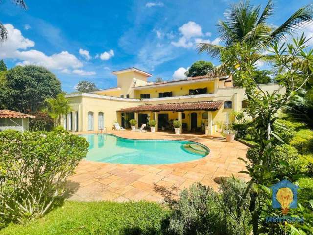Casa com 4 Suítes, 750 m² - Venda por R$ 2.790.000 ou Aluguel por R$ 13.350/mês - Jardim Mediterrâneo - Cotia/SP