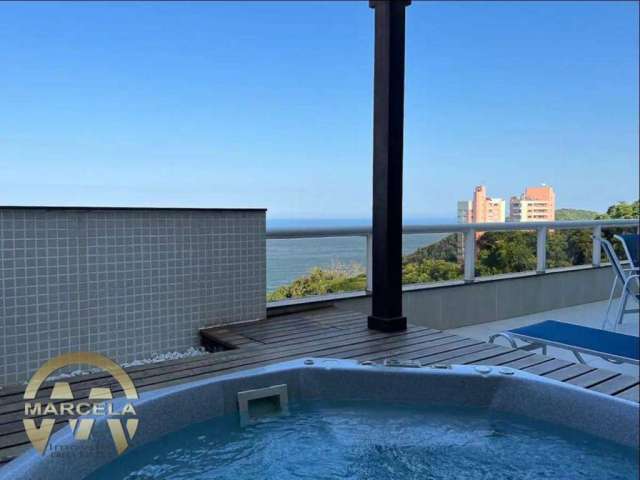 Apartamento Duplex com 4 dormitórios à venda, 256 m² por R$ 2.600.000 - Morro Sorocotuba - Guarujá/SP