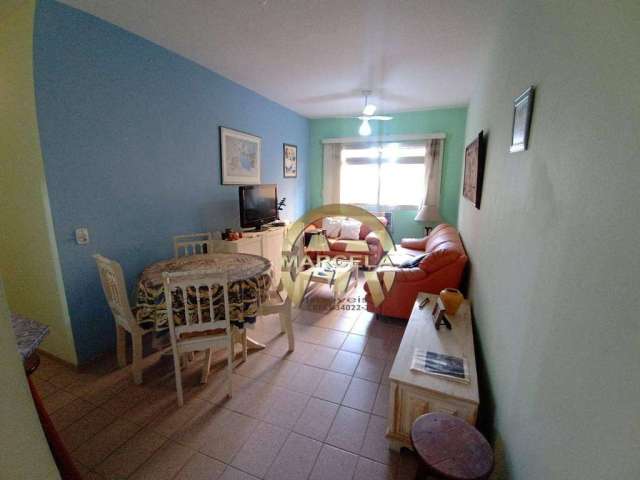Apartamento para alugar, 58 m² por R$ 2.200,00/mês - Praia da Enseada - Guarujá/SP