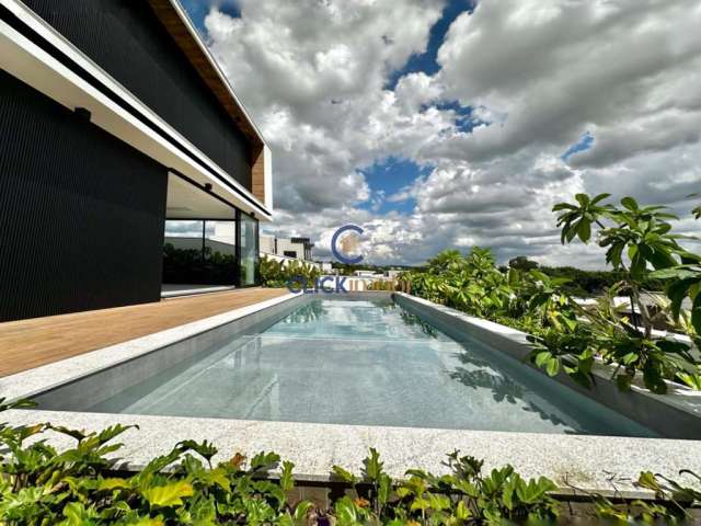 Casa em condomínio fechado com 4 quartos à venda na Rua das Palmas, 1, Alphaville Dom Pedro, Campinas, 382 m2 por R$ 4.800.000