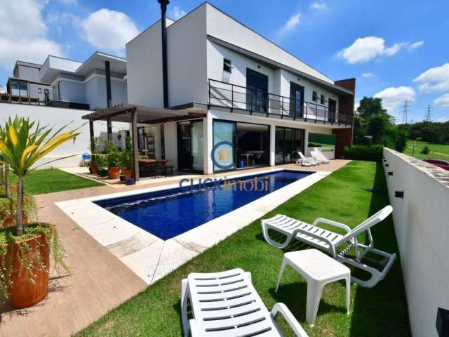 Casa em condomínio fechado com 3 quartos à venda na Avenida Carlos Diaulas Serpa, Loteamento Parque dos Alecrins, Campinas, 288 m2 por R$ 2.640.000