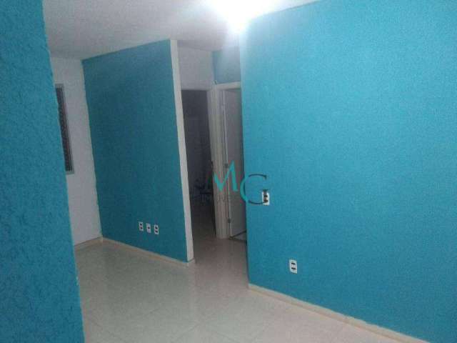Apartamento com 2 dormitórios para alugar, 45 m² por R$ 990,32/mês - Campo Grande - Rio de Janeiro/RJ