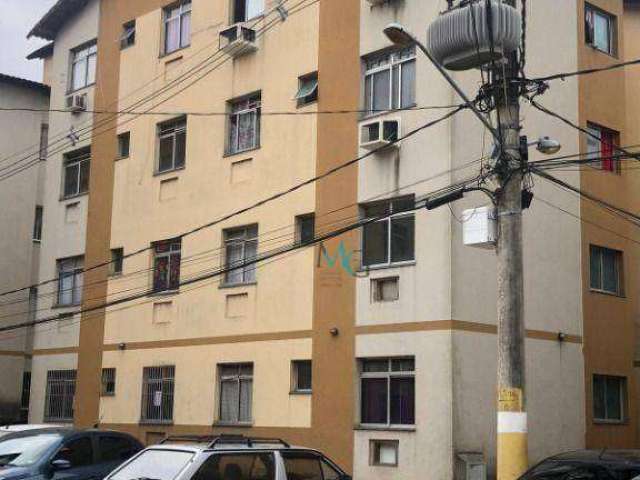 Apartamento com 2 dormitórios, 44 m² - venda por R$ 150.000 ou aluguel por R$ 900/mês - Cosmos - Rio de Janeiro/RJ