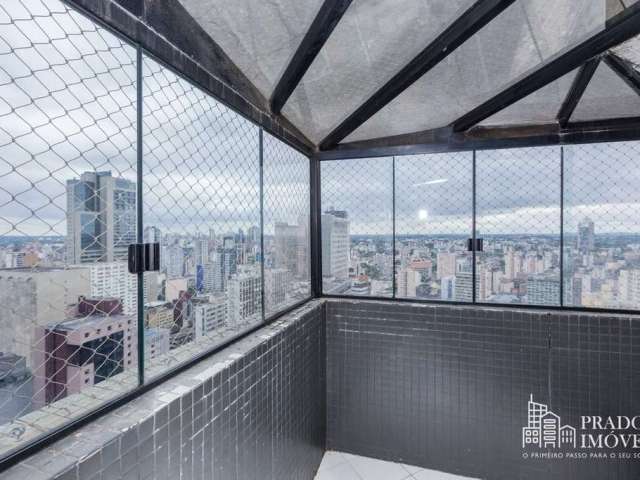 Apartamento à venda, cobertura  93 m² privativos, 3 dormitórios, 1 suíte, Centro, Curitiba, PR