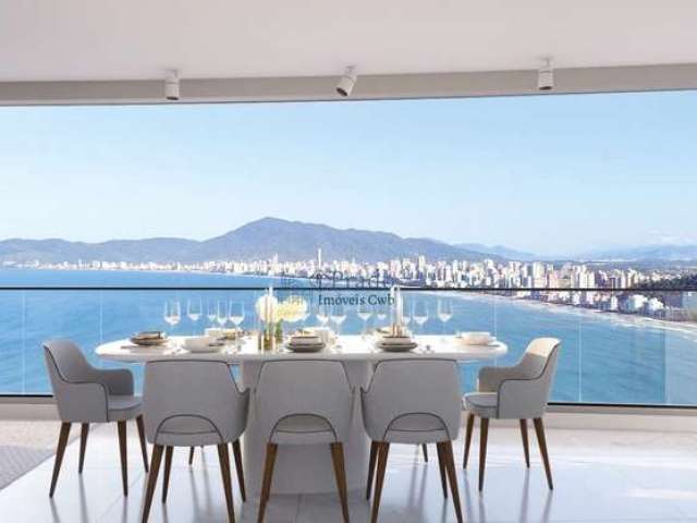 Lançamento à venda, Penthouse 457 m² privativos, 4 suítes, 4 vagas  Canto da Praia, Itapema, SC