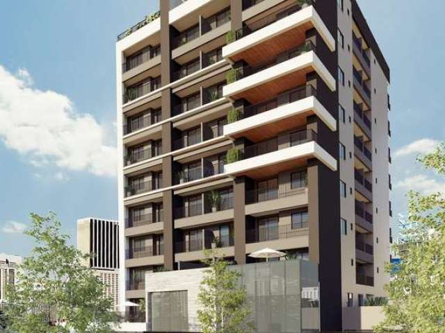 Lançamento à venda, 26m² + 42 m² privativos de terraço, 1 dormitório,  Alto da Glória, Curitiba, PR