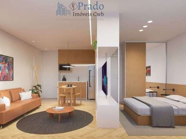 Lançamento à venda, 31 a 64 m² privativos, 1 e 2 dormitórios, 1 vaga  Centro Cívico, Curitiba, PR