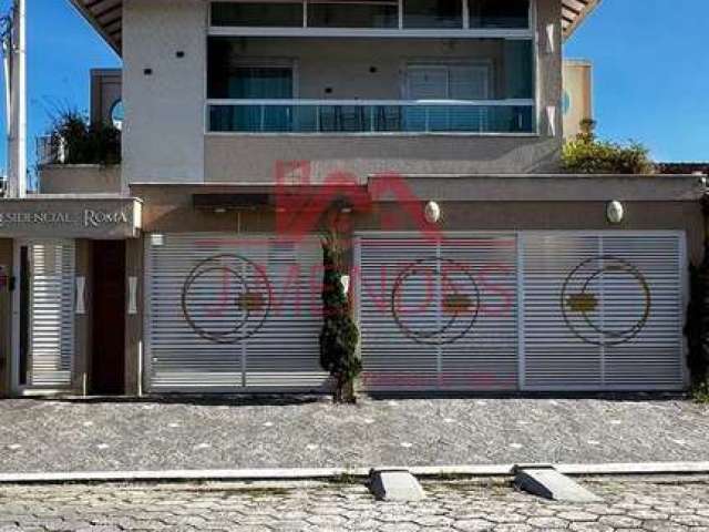Casa em condomínio fechado com 3 quartos à venda na Vila Caiçara, Praia Grande  por R$ 480.000