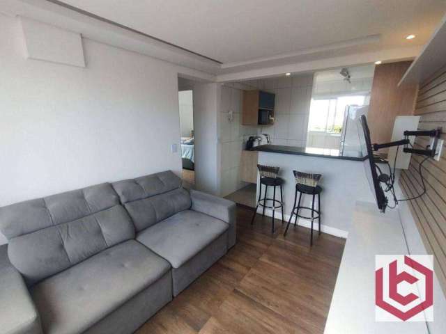 Apartamento com 2 dormitórios à venda, 60 m² por R$ 430.000,00 - Estuário - Santos/SP