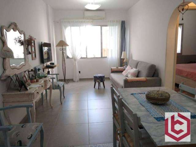 Apartamento com 1 dormitório à venda, 46 m² por R$ 390.000 - Gonzaga - Santos/SP