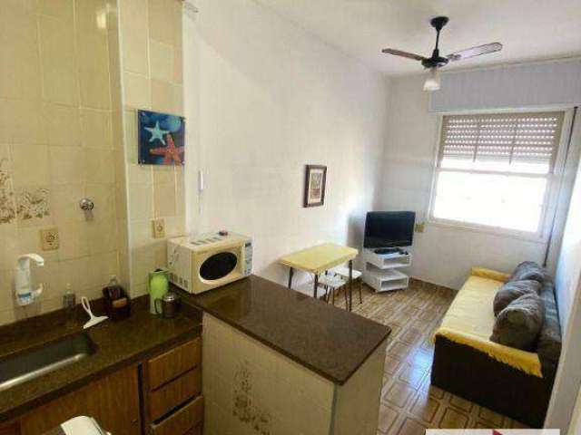 Apartamento com 1 dormitório para alugar, 40 m² por R$ 1.920,00/mês - Embaré - Santos/SP