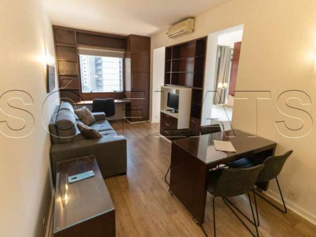 Flat StayBridge 38m² 1 dormitório 1 vaga disponível para locação para locação no Itaim Bibi.