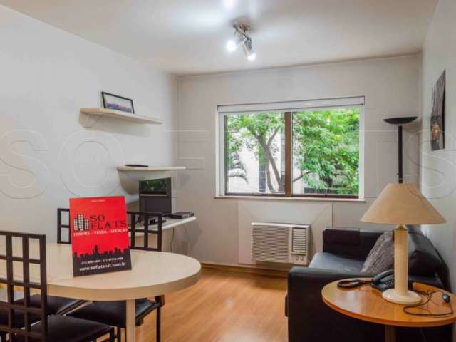 Apartamento mobiliado disponível para venda com 39m² e 01 vaga de garagem