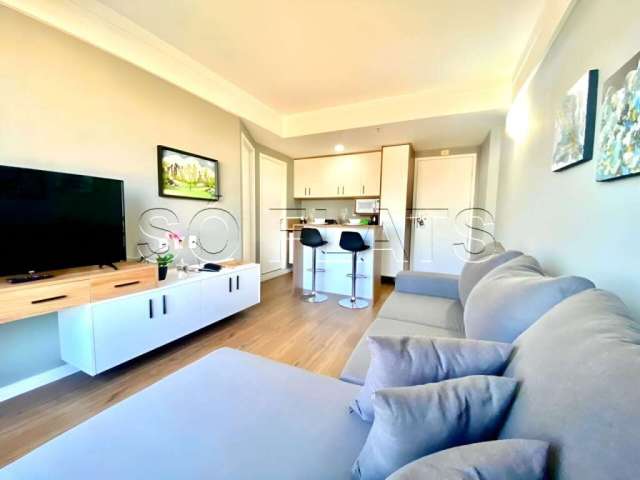 Flat Mondial Office &amp; Residence Flat disponível para venda com 33m², 01 dorm e 01 vaga de garagem