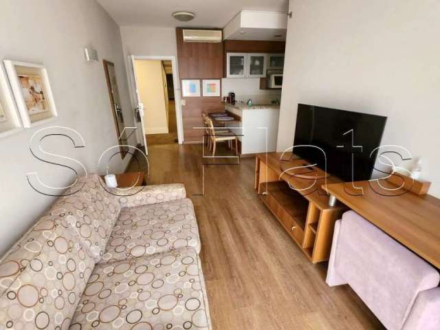 Flat em São Caetano contendo 37m² 1 dormitório e 1 vaga disponível para locação.