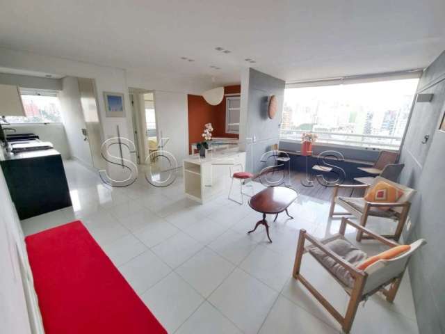 Residencial Virgílio, flat disponível para locação contendo 63m², 1 dormitório e 2 vagas.