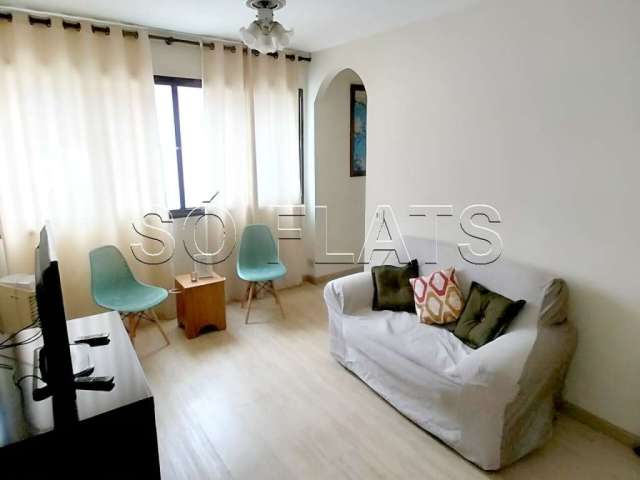 Residencial Dona Leonidia, Flat disponível para venda com 60m², 2 dormitórios e 1 vaga