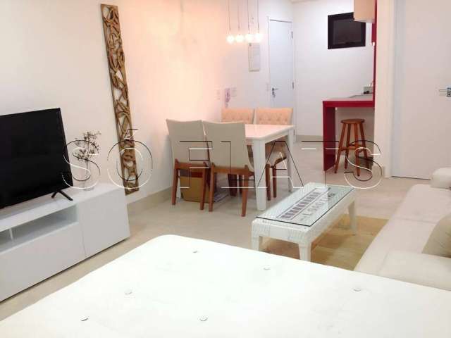 Studio Aurora Paulista, apto disponível para locação com 34m², 01 dorm e 01 vaga.