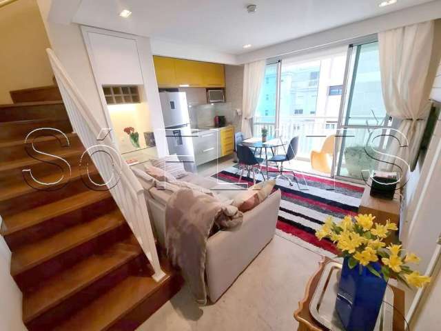 Estanconfor Villa Paulista, Apartamento Cobertura disponível para venda com 60m², 1 dorm e 2 vagas